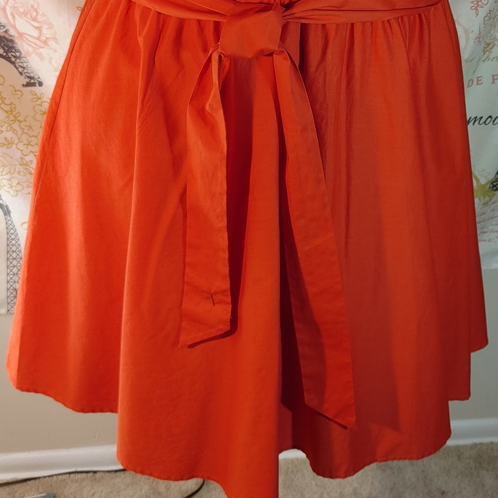 Ashley Stewart's Plus Size Orange Dress - Picture 10 of 13